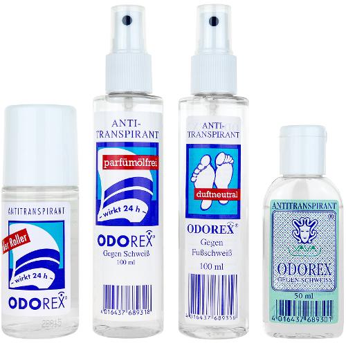 Odorex gegen Schweiß