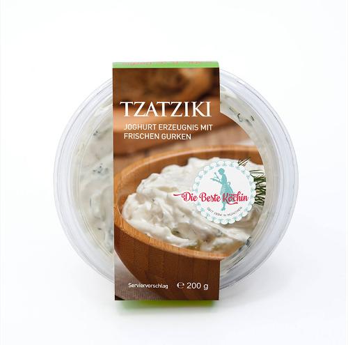 Tzatziki Joghurt Erzeugnis mit frischen Gurken 200g