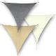 hanSe ® Marken Sonnensegel 100% Polyester Dreieck... (FSH LOGISTICS E.K. INH. FABIAN SEBASTIAN HEIMBUCH)