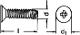 Gewindefurchende Senkkopfschrauben (Form M), metrisches (LEDERER GMBH)