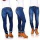 D`Sema Damen Jeans Skinny Slim Fit Stretch Hose Röhre Damenjeans Normaler Bund (GROSSHANDEL JEANS)