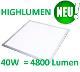 LED Panel 62x62cm HIGHLUMEN 40W 4800Lm K3000-4000-6000... (DUOLED DEUTSCHLAND)