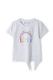Mädchen-T-Shirt zum Binden vorn (12–8 Jahre) (MINOTI)