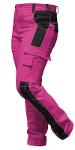 Damen Arbeitshose Stretch Bundhose Pink/Schwarz Gr.40