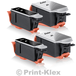 4x kompatible Tintenpatronen für Samsung INK-M210 + INK-C210