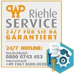 Der WP RIEHLE 24/7 Service