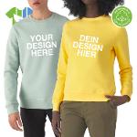 50 Pullover aus Bio Baumwolle 1-farbig bedruckt