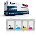 4x kompatible Tintenpatronen für Premium für HP 11 Set ( alle 4 Farben )