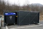 Müllboxen für Container 770 bis 1100 lt