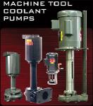 Machine tool coolant pumps