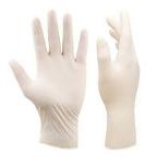 Nitril-handschuhe, weiß