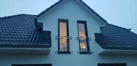 Französischer Balkon in V2A Edelstahl