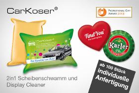 CarKoser® Scheibenschwamm aus Microfaser P-9000® - Made in Germany by POLYCLEAN