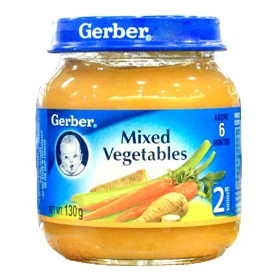 Gerber Mixed Vegetables Baby Food
