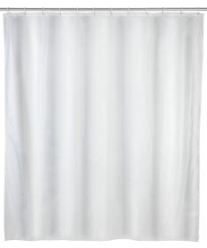 Duschvorhang Uni Weiß, 180 x 200 cm
