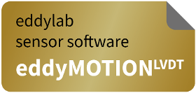Software eddyMOTION LVDT Standard