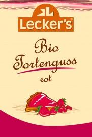 LECKER'S Bio Tortenguss rot
