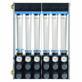 Wasserbatterie 6 Zonen MPR06R Wasserdurchflussregler 3/4" 6 fach