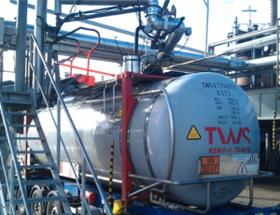Tankcontainer für Bitumen