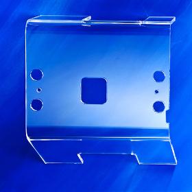Frästeile aus Acrylglas , ESD, Fertigteile mit antistatischer Oberfläche