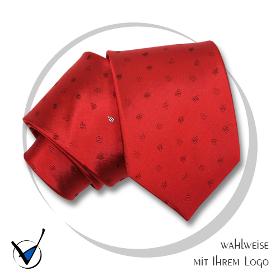Krawatte Sparkasse 1, Seide gewebt, 8 c m