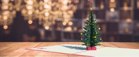 Pop Up Karten zu Weihnachten - Grußkarten mit 3D Motive