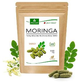 MoriVeda Moringa Energy Tabs 950mg I vegane Presslinge (1x120)