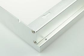 Aluminium Rahmen für LED-Panel 124x62cm Aufbaurahmen Aufputzrahmen