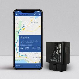 GPS-Tracker Ortungsgerät  GPS Ortung  Fahrzeugortung Telematik-Modul Modell PLUG4+ PLUG & PLAY Steckmodul