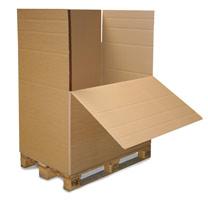 Verpackungslösungen aus Wellpappe (1-,2-,3-wellig)/Papierpaletten