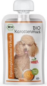 Bio Hundefutter Karottenmus