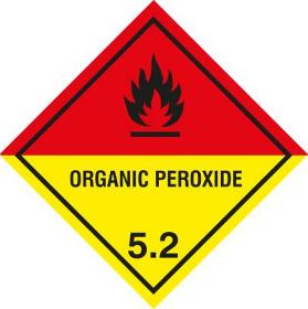 Gefahrgutetiketten Klasse 5.2 "Organic Peroxide"