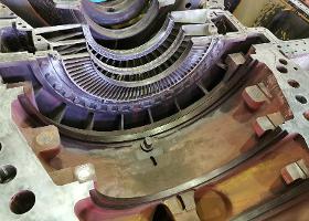 Reparatur von Maschinen und Anlagen / Laserschweißen Turbinen
