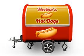 Foodtruck Anhänder Buddystar Hot Dog