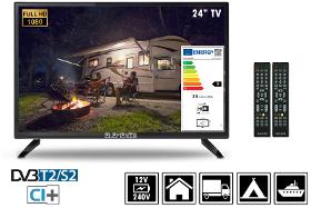 Elements 24" TV Fernseher DVB-T2/S2 ELT24DE910B