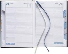 Buchkalender mit Registerstanzung