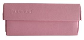 BUNTBOX XL Hauptfarbe Flamingo | Extra große Geschenkschachtel 34 x 22 x 11.5 cm