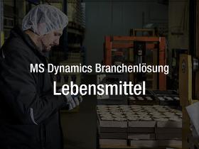 MS Dynamics Branchenlösung für die Lebensmittelbranche