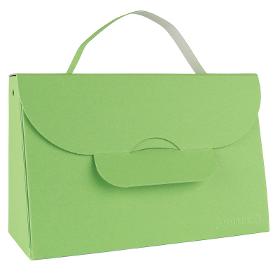 BUNTBOX Handbag | Karton- Handtasche 20.4 x 8.7 x 13.2 cm