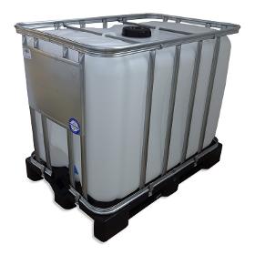 600 Liter IBC Container natur, NON-UN, PE-Palette