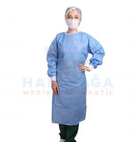 Disposable Isolation Gown Level 1 Blue