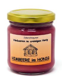 Himbeere im Honig