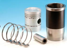 Zylinderköpfe, Ventilkörbe, Einspritzpumpen und Einspritzkomponenten