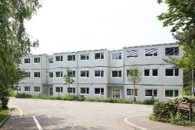 3-geschossiges Interims-Schulgebäude, Bettingen