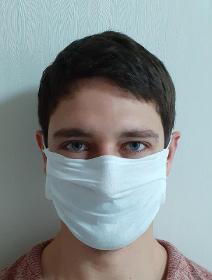 Mund/- und Nasenmasken, mit antibakterieller Schutzschicht zertifiziert