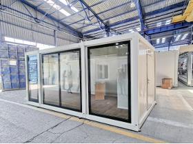 Glass-1 | Bürocontainer | Wohncontainer | 240cm x 600cm