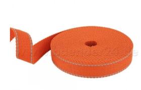 10 m PP Gurtband - 30mm breit - 1,4 mm stark - orange...