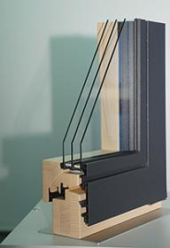  Design Kontur Holz-Aluminium Fenster
