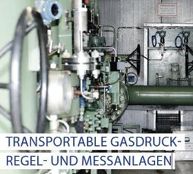 Transportable Gasdruck-Regel- und Messanlagen