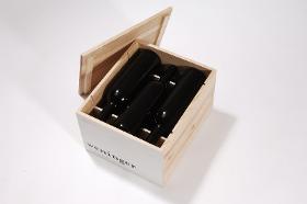Weinkisten aus Holz mit losem Deckel